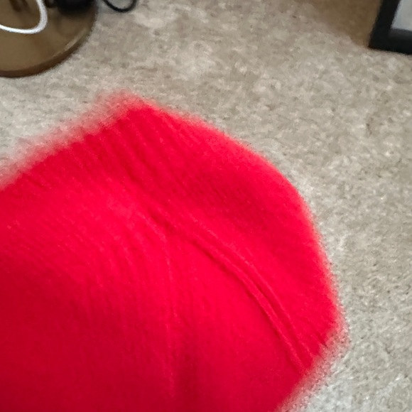 Givenchy Red Wool and Cashmere Beanie - Picture 6 of 7